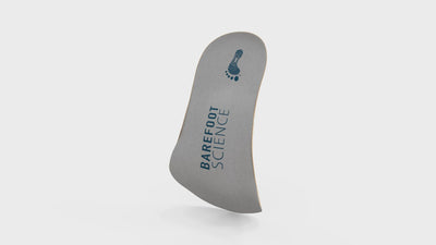 3D Video of Barefoot Science Therapeutic PLUS 3/4 Length top and bottom of insole with inserts